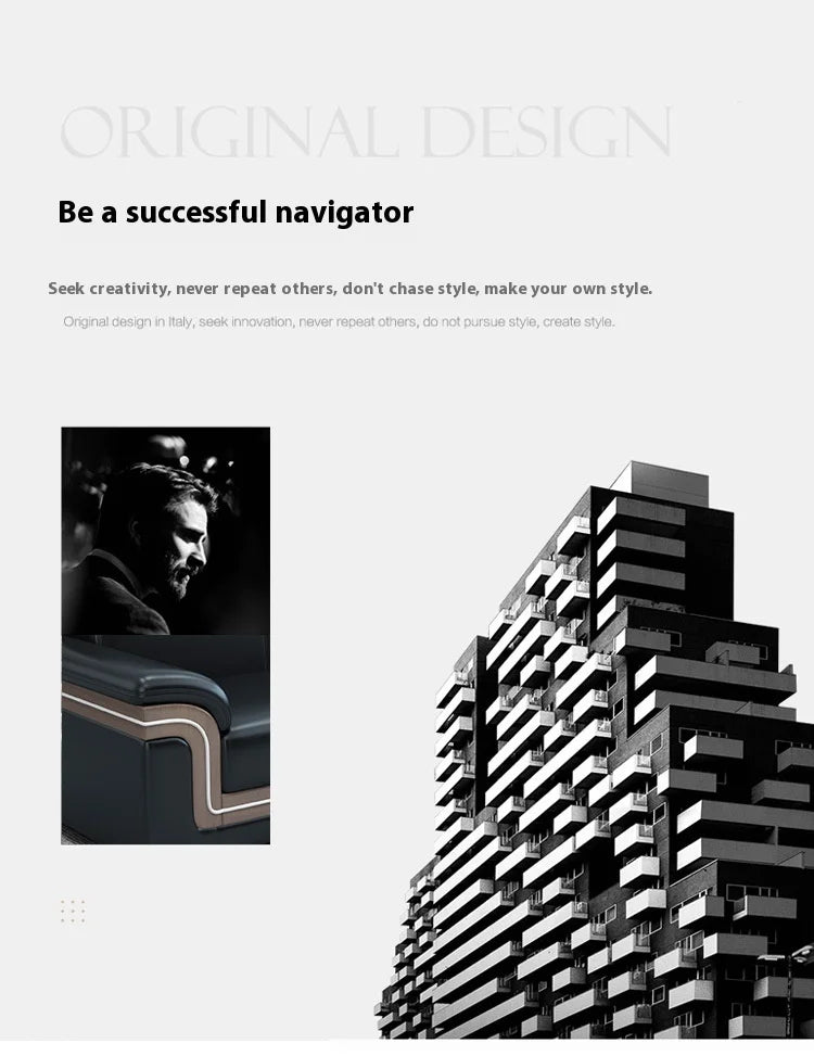 Simple Business Office Sofa Set Coffee Table Modern Luxury Reception Furniture for Three-Person Meetings Meeting Room Furniture