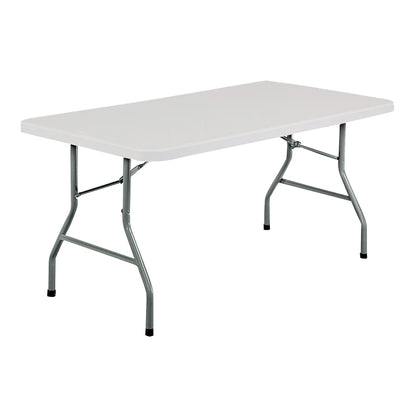 Portable Folding Dining Table Rectangular Long Lightweight Easy Assembly Outdoor Indoor Market Stall Study Desk Furniture
