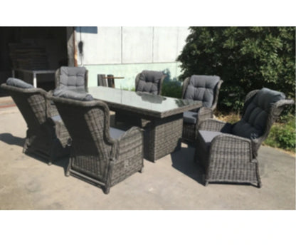 Outdoor Table with Stove Stool L Shape Sofa Set Living Room Hotel Villa Park Courtyard Apartment Outdoor Furniture