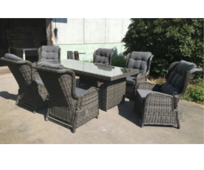 Outdoor Table with Stove Stool L Shape Sofa Set Living Room Hotel Villa Park Courtyard Apartment Outdoor Furniture