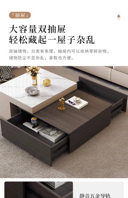Minimalist Beauty Coffee Tables Italian Rectangular Industrial Trendy Coffee Tables Nordic Classic Mesa De Centro Furniture