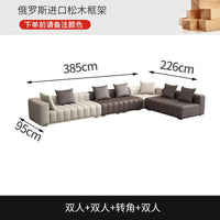 Floor Leather Living Room Sofas Couch Luxury Recliner Corner Pouf Living Room Sofas Lounge Bedroom Divano Postmodern Furniture