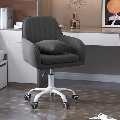 Modern Bedroom Comfortable Learning Chair Lift Swivel Office Chairs Study Room Chair Home Armrest Backrest Leisure Makeup Chair