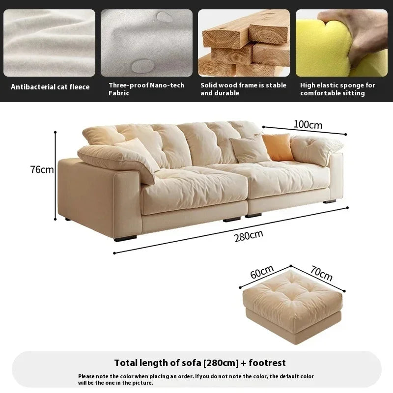 Living Room Set Sofas Office Frameless Armchairs Girls Home The Sets Convertible Frameless Single Couch Modern Air Furniture