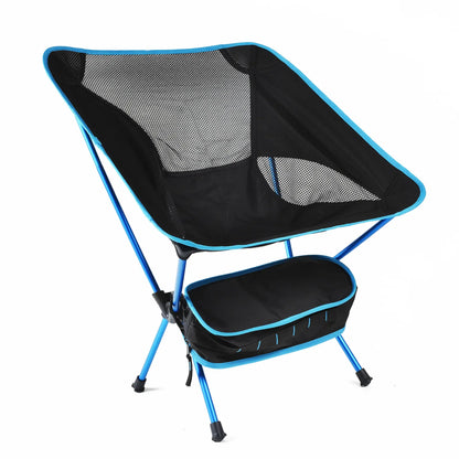 Lightweight Folding Camping Chair,Portable Aluminum Alloy Outdoor Chair with Lazy Backrest,Foldable Design for Fishing,Hiking