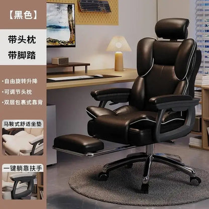 Headrest Folding gaming chairs Leather Luxury Adult Relax Chair Gaming Single Reclining Armchairs Rooms And Sofas Furniture