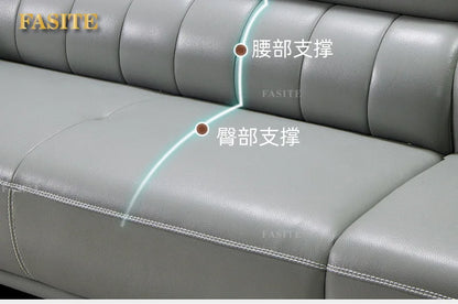 New Chinese black gold wood leather sofa high-end luxury villa living room simple concubine corner household solid wood
