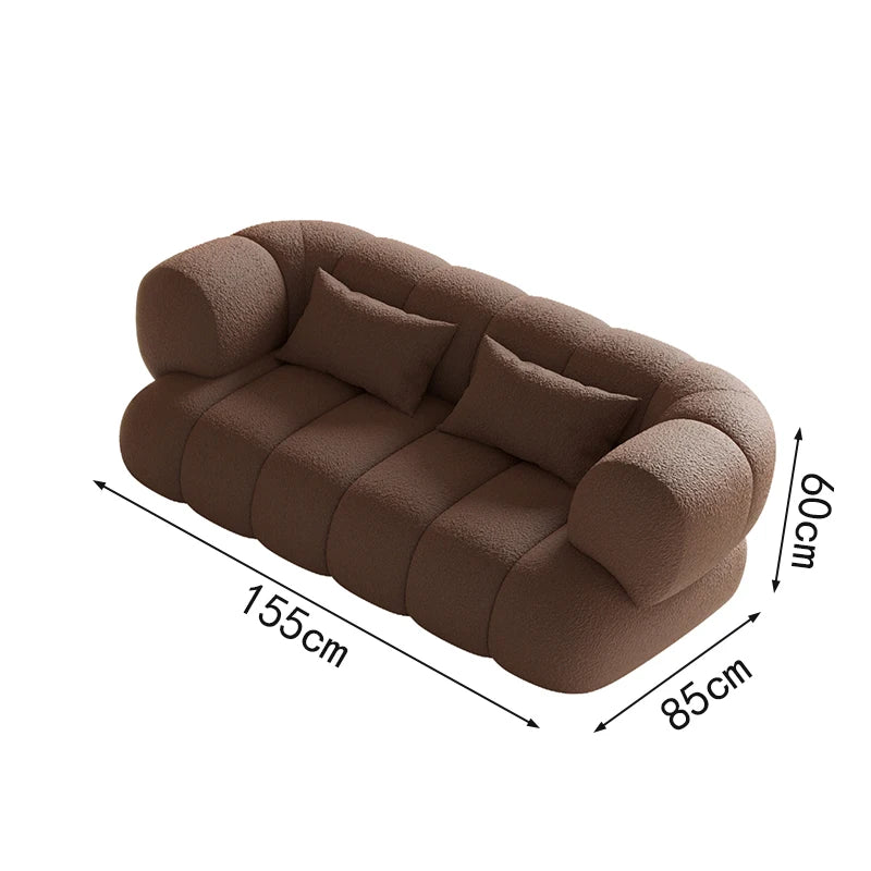 Plush Luxury Living Room Sofa Europe Family Minimalist Relaxing Sofa Lounger Filler Muebles Para El Hogar Furniture Decoration