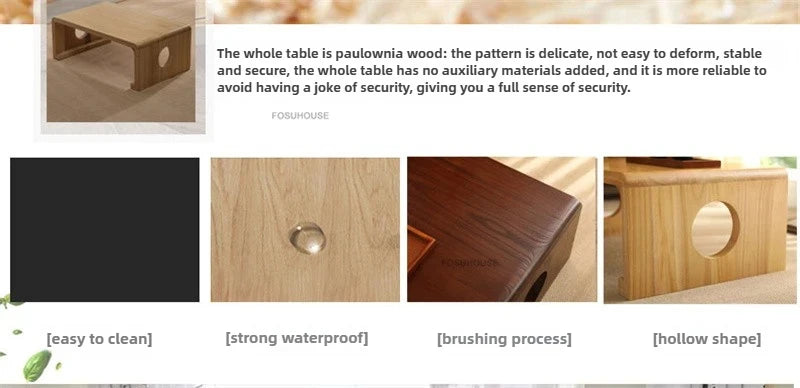 European Solid Wood Coffee Table Home Balcony Window Small Table Light Luxury Minimalist Sofa Side Table Living Room Furniture F
