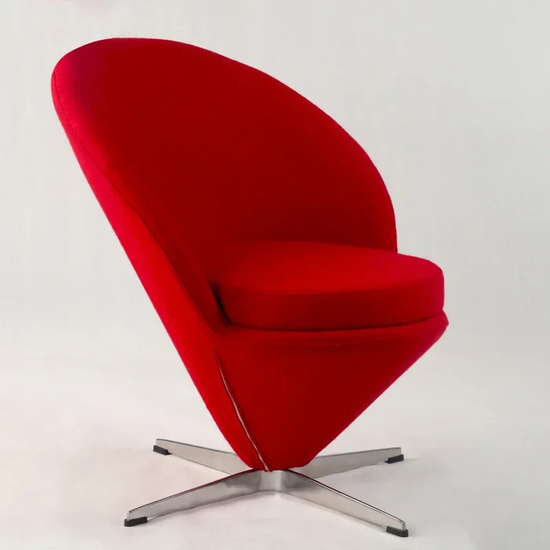 Guchi Designer Furniture Small Unit Office Cone Nordic Leisure Lounge Chair Minimalist Modern Sofa Chair