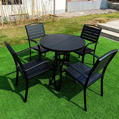 Garden balcony garden leisure aluminum alloy table and chair combination