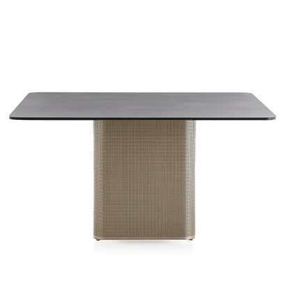 Outdoor stainless steel sofa Hotel sales office Terrace Dining table and chairs