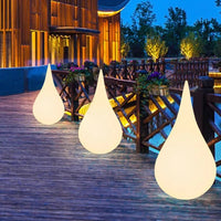 PatioLix Luminous Water Drop Lamp Lawn Solar LED Light Outdoor Garden Decoration