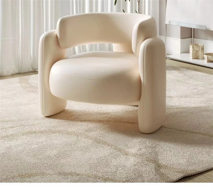 Beauty Wholesale Single Sofa Chair Balcony Light Luxury Single Chair From China Supplier Acrylic Chairs