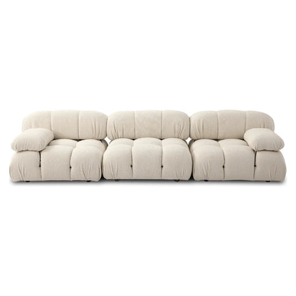 Sofa Combinations with Flexible Fabric Modules Furniture-Inspired Living Room Sofa Minimalist Style Comfortable
