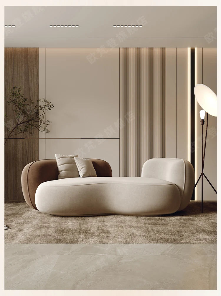 Nordic Lazy Living Room Sofas Luxury Lounge Double Floor Sofa Designer Adults Meuble De Salon Home Furniture Accessories