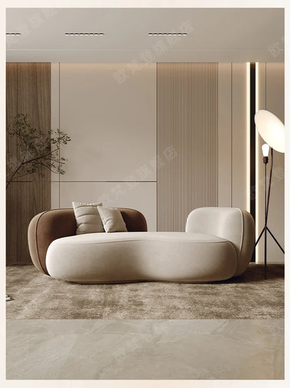 Nordic Lazy Living Room Sofas Luxury Lounge Double Floor Sofa Designer Adults Meuble De Salon Home Furniture Accessories