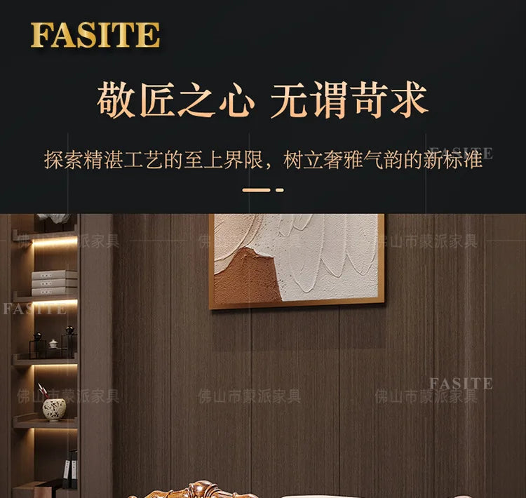European leather sofa corner combination home high-end luxury living room new Chinese first layer cowhide solid wood
