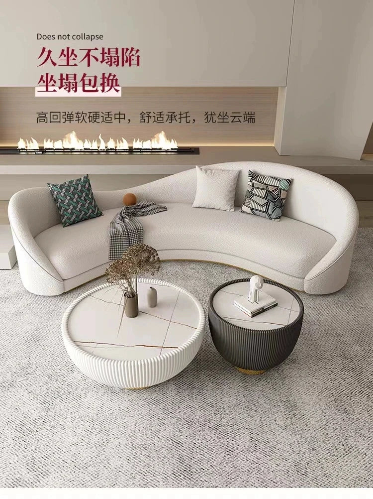 White Loveseat Living Room Sofas Light Luxury Cheap Lounge Create Living Room Sofas Ergonomics Comfortable Divano Home Furniture