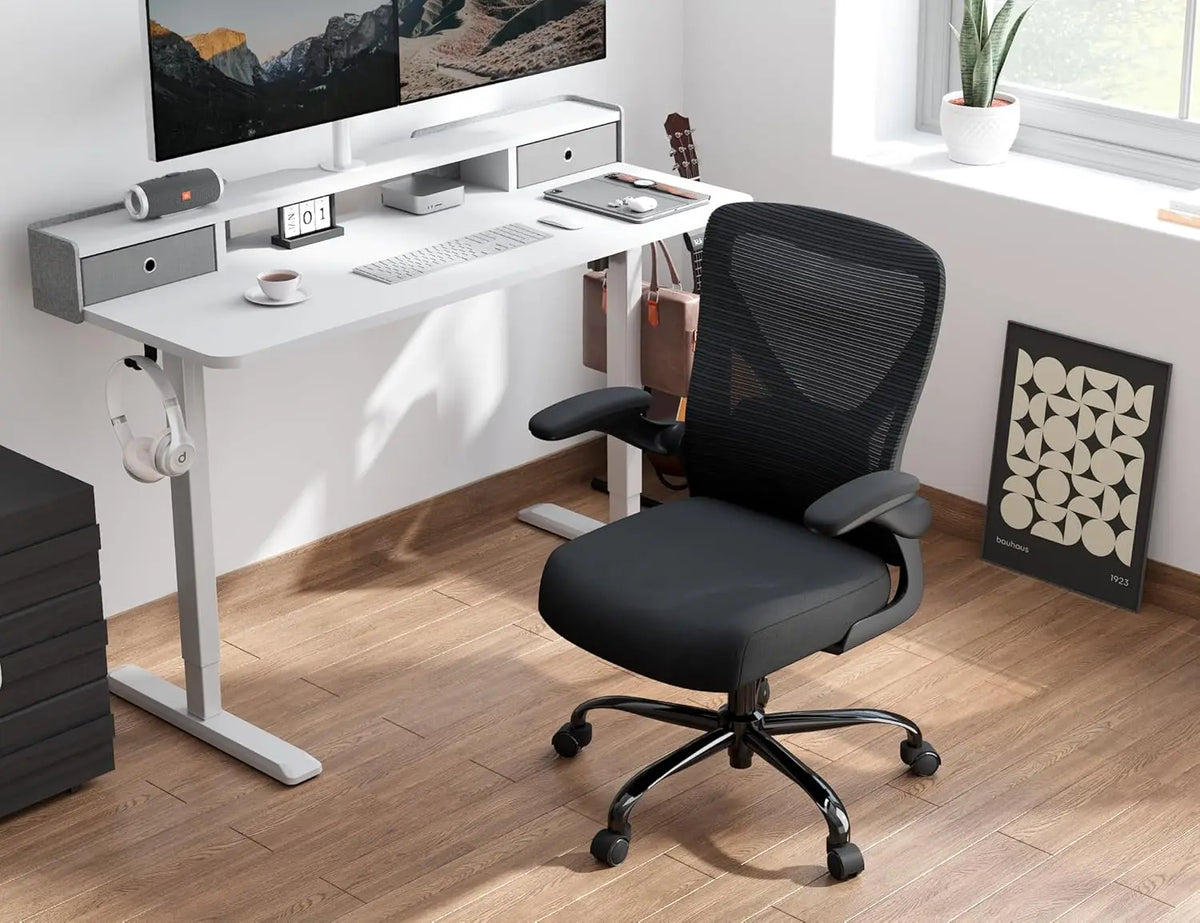 Ergonomic Mesh Office Chair, High-Back Computer Desk Chair with Lumbar Support for Adults, Executive Gaming Task Chair