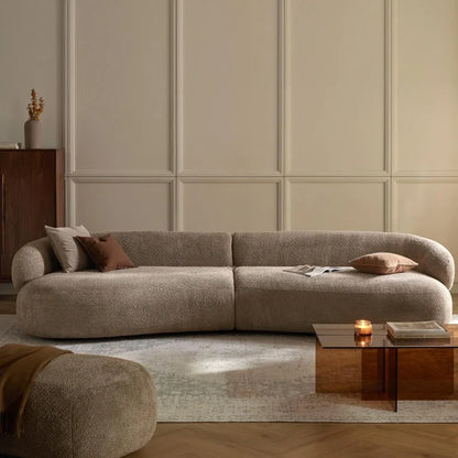 Designer Lounge Living Room Sofas Children Luxury Modern Nordic Sofas Canape Outdoor Curved Wood Divano Lounge Suite Furniture