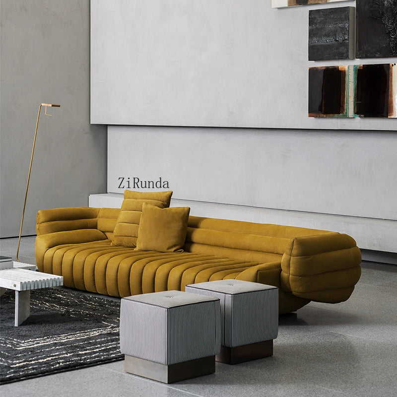 Nordic light luxury living room home sofa, living room minimalist sofa