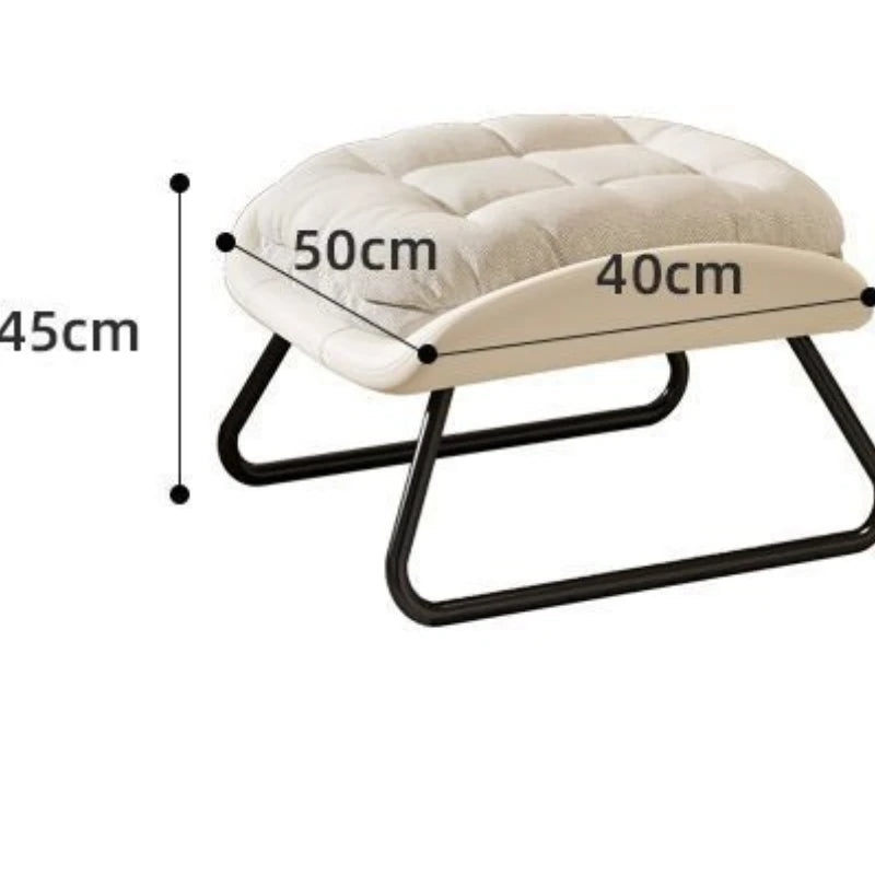 Lazy Sofa Rocking Chair Living Room Balcony Recliner Light Luxury Leisure Single Sofa Chairs  Living Room Furniture  cozy stool