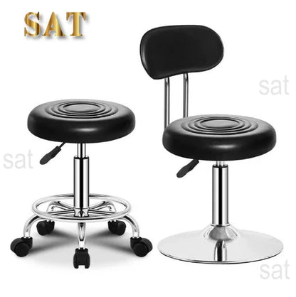 Beauty salon equipment, hairdressing furniture, adjustable hydraulic barber roller stool, beauty chair