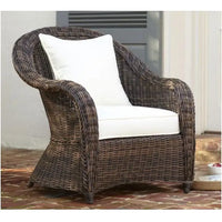 Luxury Outdoor Rattan Garden Cafe Sofa Chair