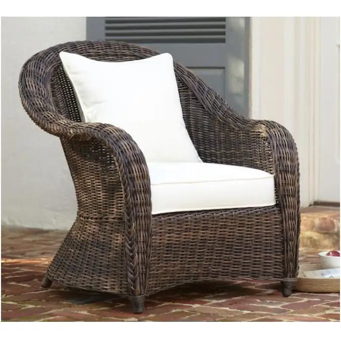 Luxury Outdoor Rattan Garden Cafe Sofa Chair