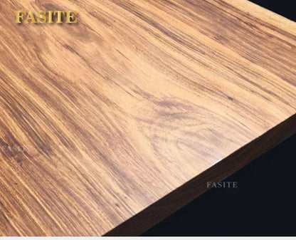 Ebony leather sofa first layer cowhide new Chinese high-end villa living room large apartment solid wood