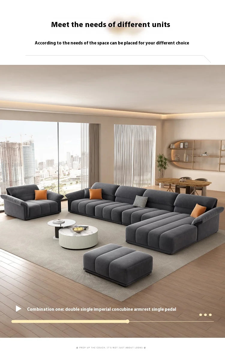 Luxury European Sofa Living Room Sectional Minimalist Modular Sofa Comfortable Lounge Divano Soggiorno Di Lusso Room Decor