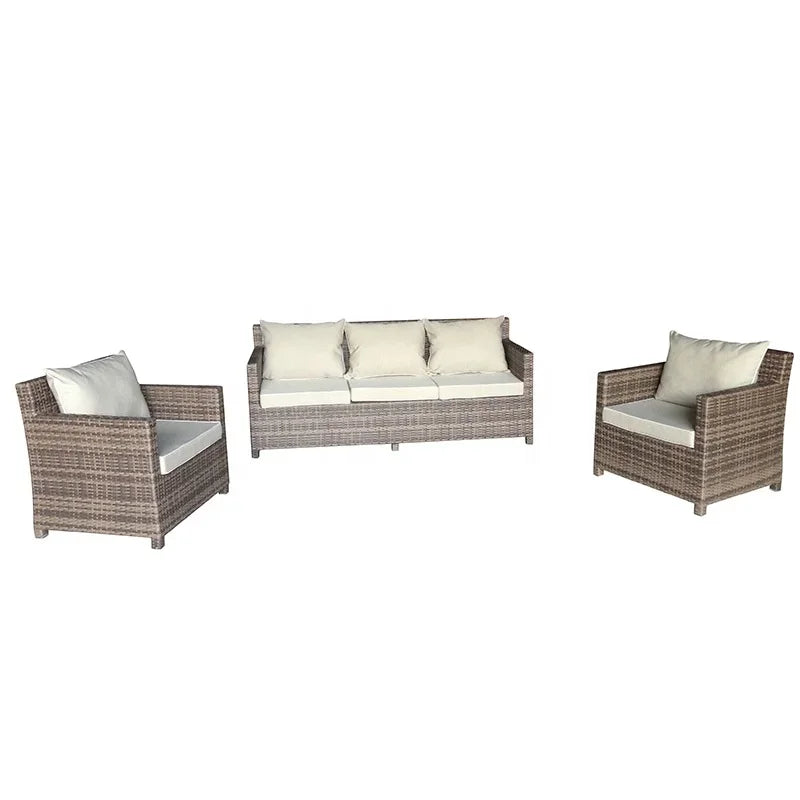Hot Sales Modern Rattan Wicker Sectional Outdoor Garden Sofa Set Patio Garden Furniture