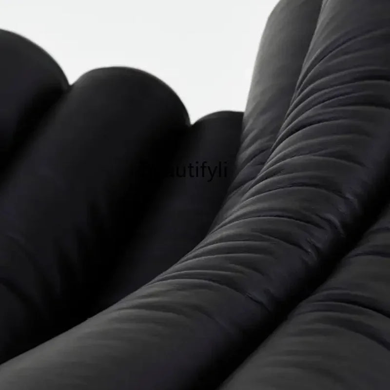 Metal chair designer leisure chair Nordic light luxury modern simple single sofa