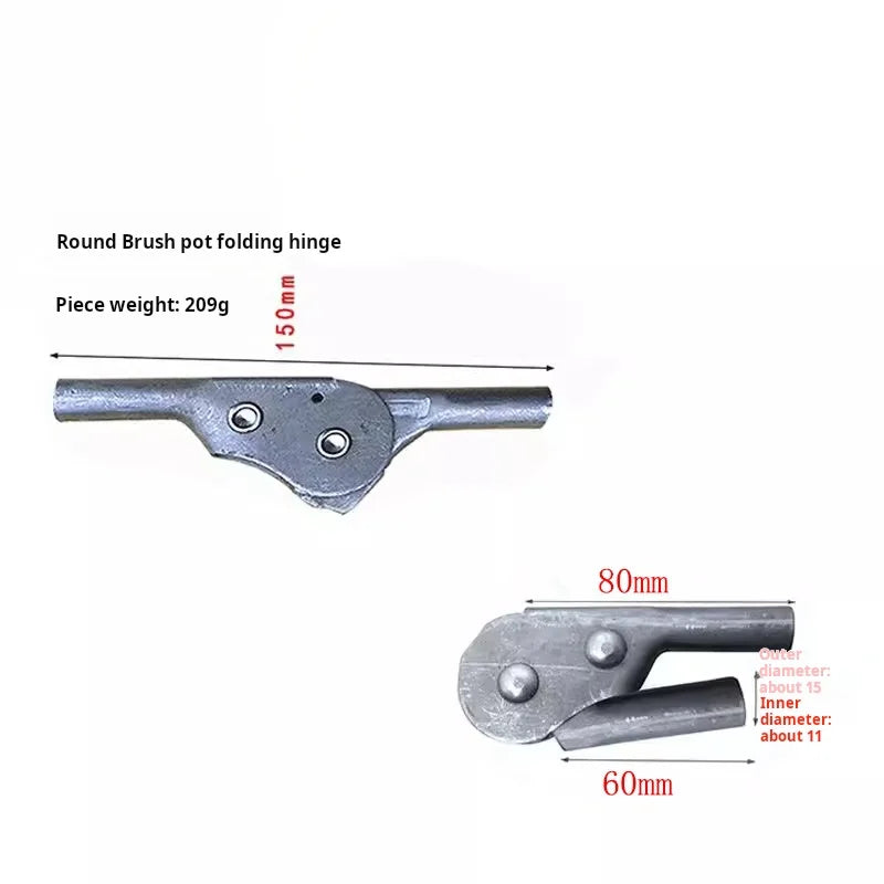 180 Degree Folding Lazy Sofa Hinge 5 Position Adjustable Backrest Connector Sofa Bed Accessories