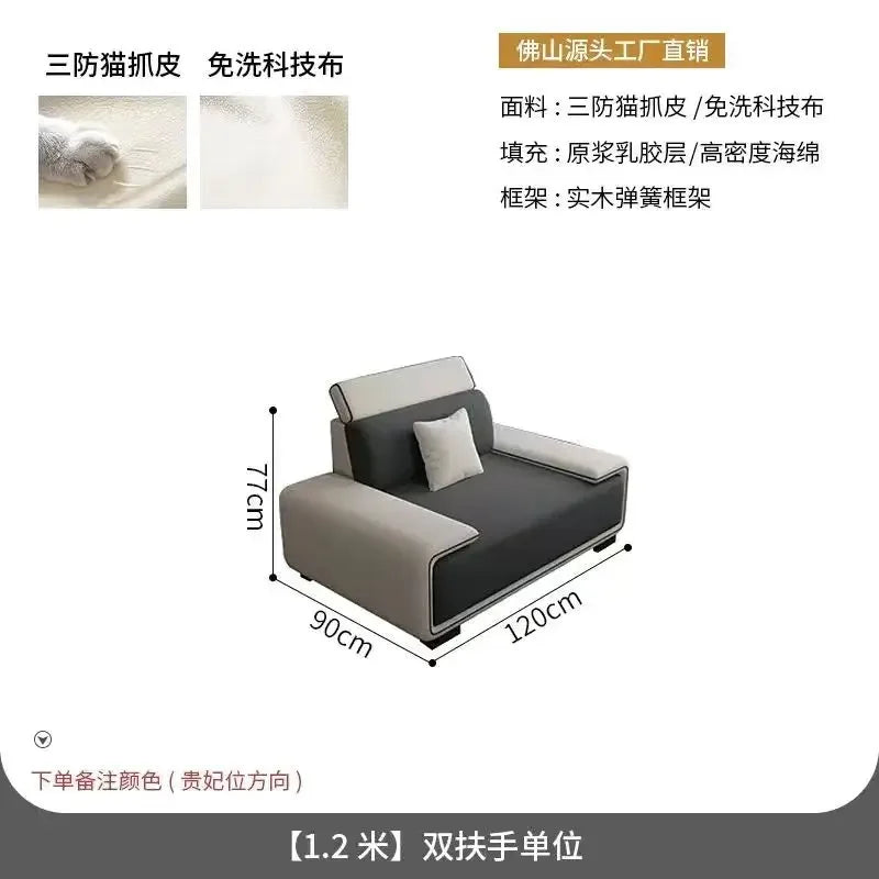 Lounge Sectional Sofas Chaise Longue Bed Italian Modern Sofa Living Room Armchair Trendy Minimalist Divano Unique Furniture