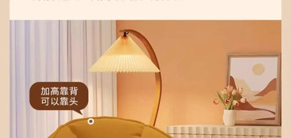 Bean Bag Lazy Corduroy Comfortable Sofa Single Bed Tatami Bedroom Balcony Casual Lightweight Small Sofa Living Room 2025 New