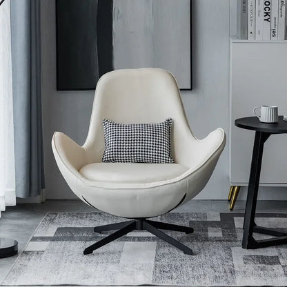 Nordic Sofa Chairs Luxury Portable Swivel Chairs Relaxing Design Modern Sofa Chair Living Room Comfortable Chair Home Furniture