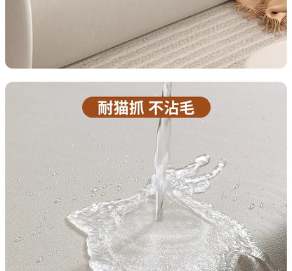 Cream wind sofa small apartment living room simple modern clothing store beauty salon reception rest area
