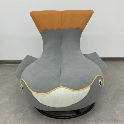 New network red rotating sofa chair animal whale lounge chair shark small apartment balcony lazy sofa