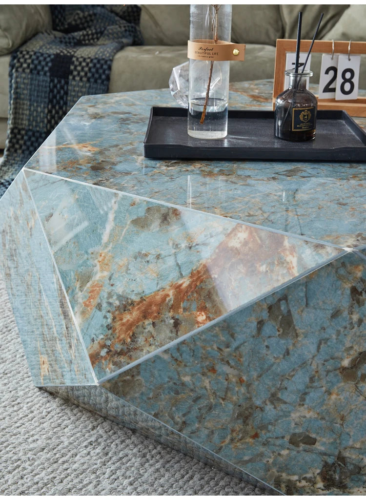Modern Nordic Marble Table Bedroom Luxury Aesthetic White Coffee Table Simple Vintage Articulos Para El Hogar Room Furniture