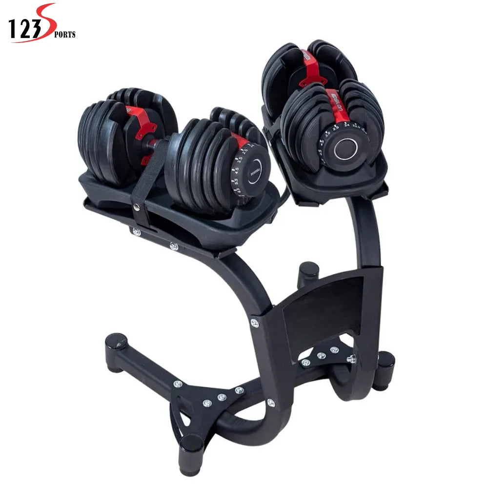 High Quality Portable and Foldable Save Space Adjustable Dumbbell Stand