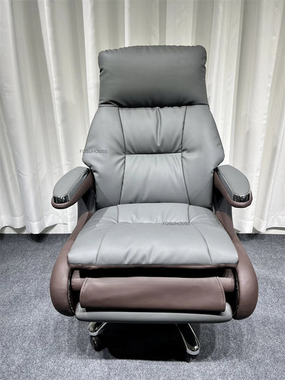 Electric Smart Office Chairs European Reclining Computer Chair Home Gaming Armchair Modern Office Furniture High-end Boss Chair
