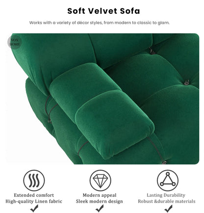 Living Room Furniture Mario Bellini Modern Nordic L Shape 3 4 5 6 7 Seater White Velvet Modular Sectional Sofa Couch Set