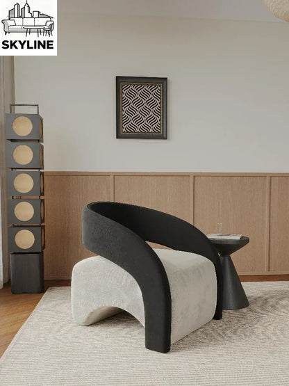 Single Chair Living Room Lazy Single Sofa Leisure Chair Designer Sofa Chair Single Sofa Light Luxury High-end
