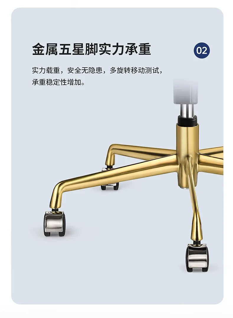 Comfort Sedentary Office Chair Meeting Luxurious Simplicity Bedroom Office Chair Lounge Vanity Home Furniture Escritorio FYOC