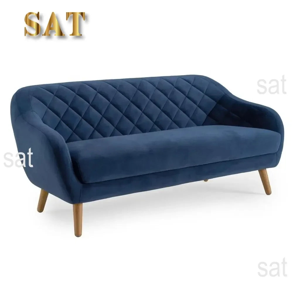Sofa living room small apartment Nordic simple modern Internet celebrity bedroom clothing store double simple lazy sofa