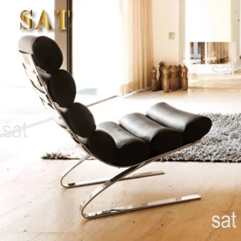 -*Relaxing Design Living Room Chairs Single Black Cozy Lazyboy Living Room Chairs Lounge Designer Sedie Da Soggiorno Furniture