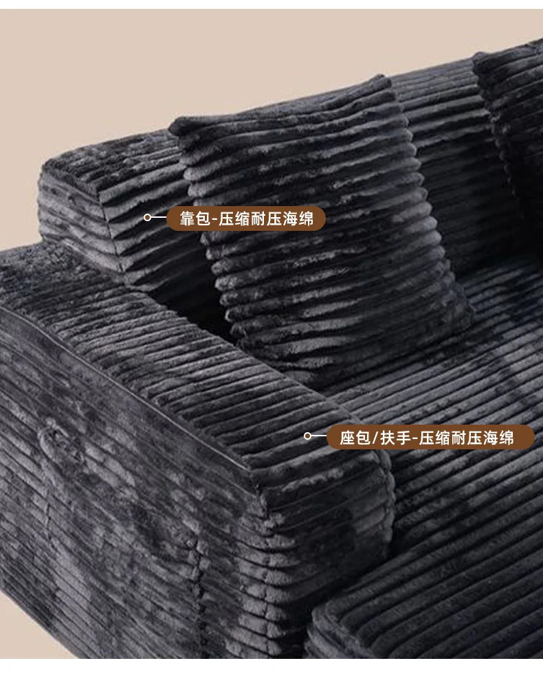 A57 Compression Integrated Sofa Full Sponge Vacuum Roll Pack Large Folding Two-in-One Compression Sofa