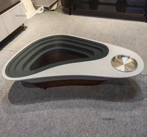 Table à thé design nordique Tables basses irrégulières pour salon meubles de maison lumière luxe créatif canapé Table d'appoint bureau